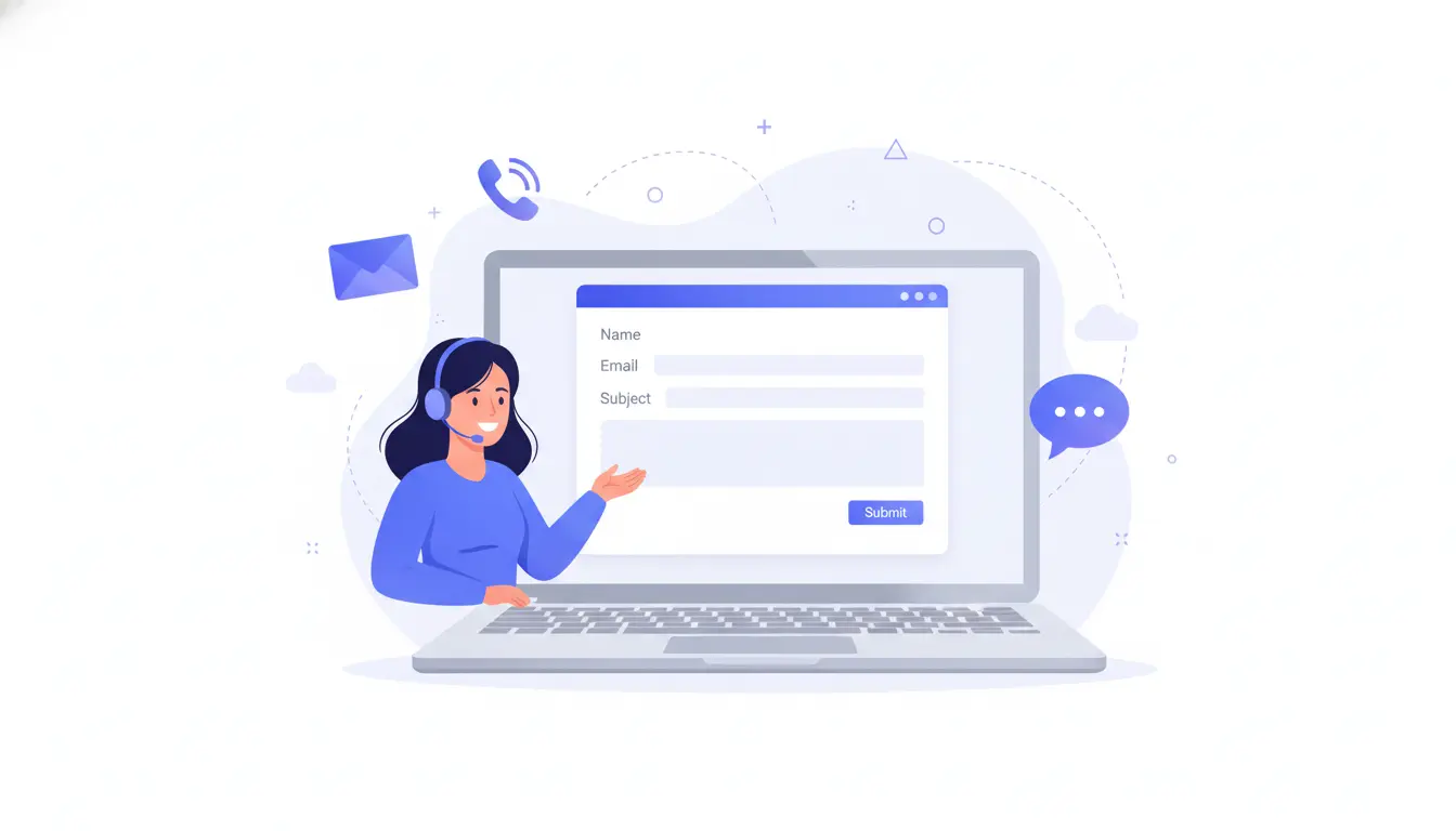 Website Development Illustration