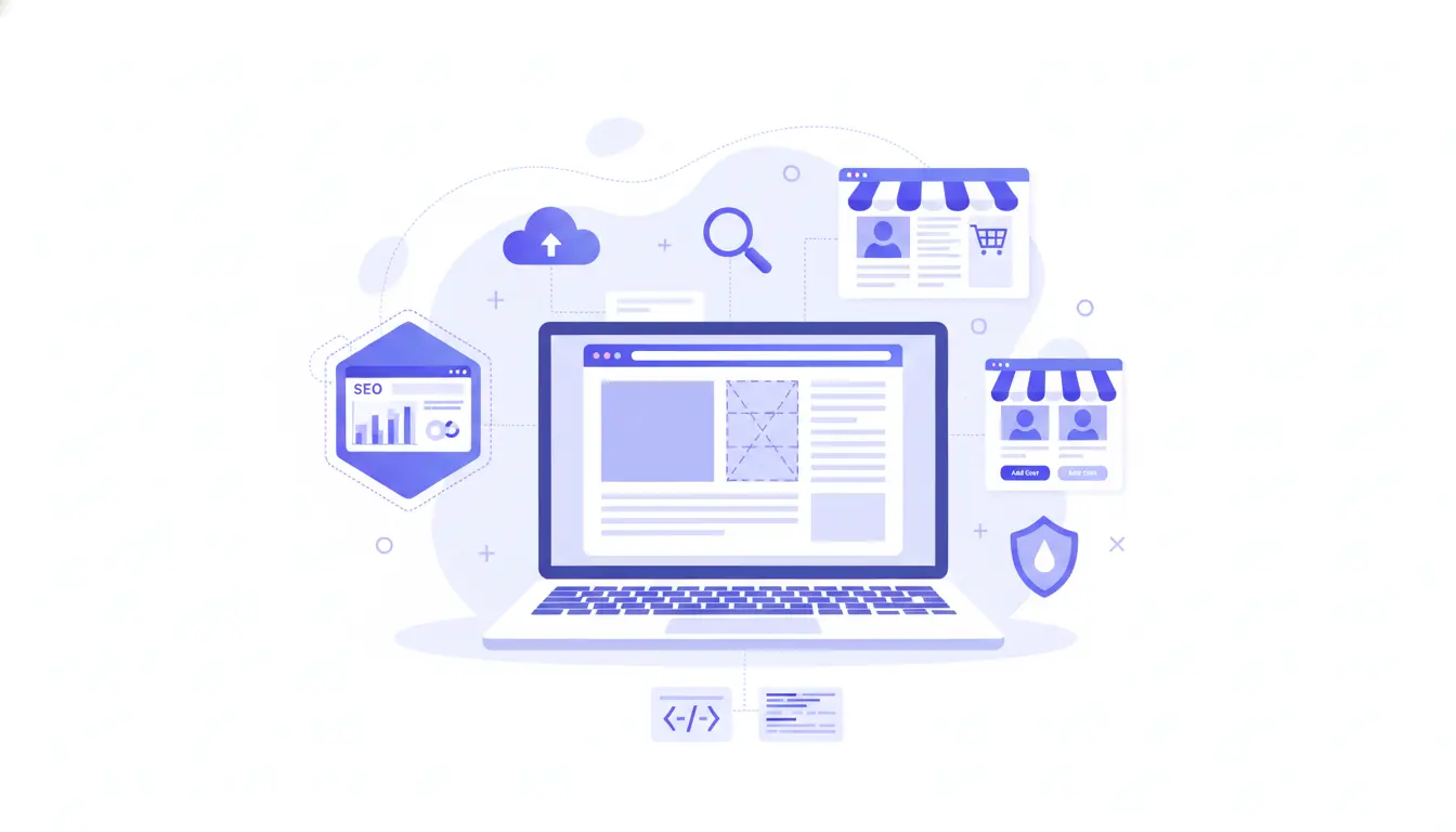 Website Development Illustration