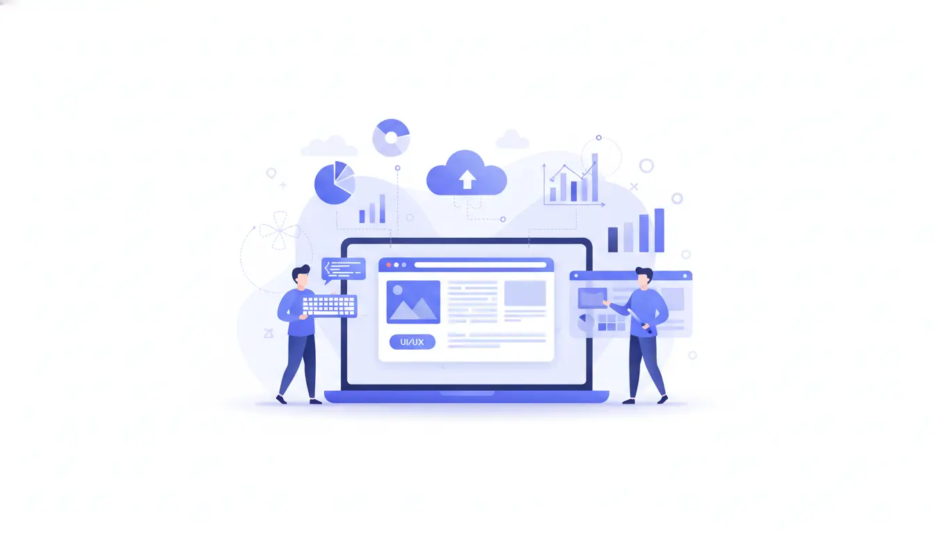 Website Development Illustration